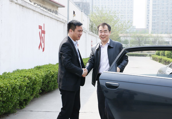 U型鋼支架：熱烈歡迎藍海領航公司領導蒞臨山東中煤工礦集團調研