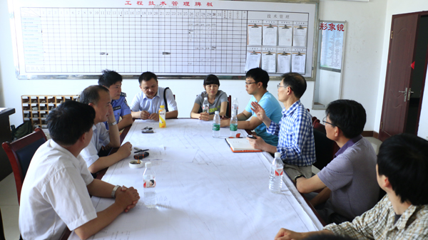 U型鋼支架：韓國客商一行蒞臨山東中煤集團考察學習設(shè)備安裝