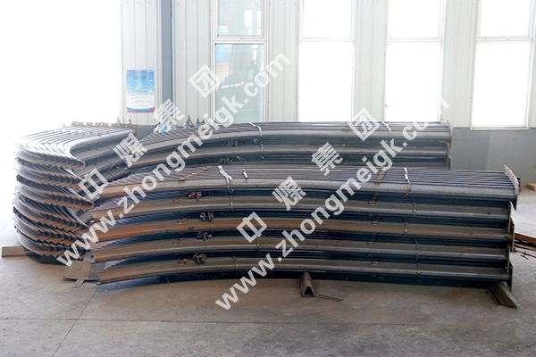 中煤集團一批U型鋼支架發(fā)往黑龍江