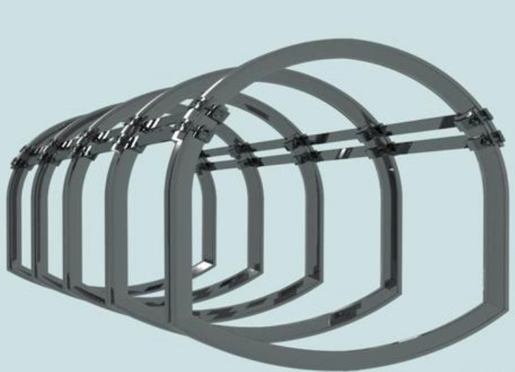 U型鋼支架的型號(hào)介紹