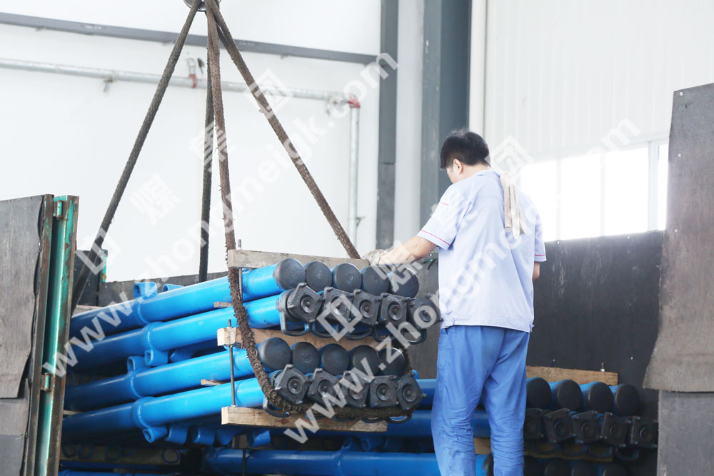 中煤集團一批礦用單體液壓支柱發(fā)往山西呂梁